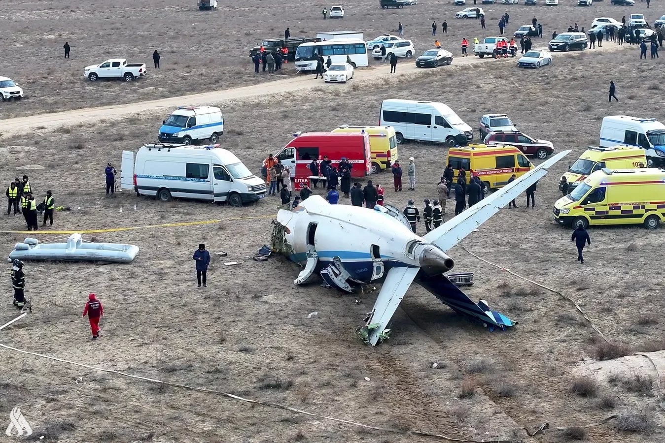 الكرملين: تفاصيل حادث الطائرة الأذربيجانية أثناء تصدي الدفاع الجوي الروسي