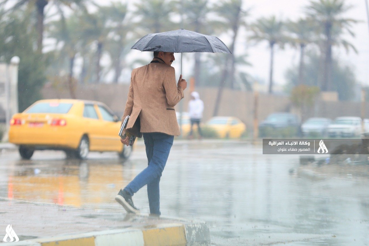 أمطار متوقعة في بغداد: حالة جوية تبدأ مساء الجمعة وتستمر حتى الأحد