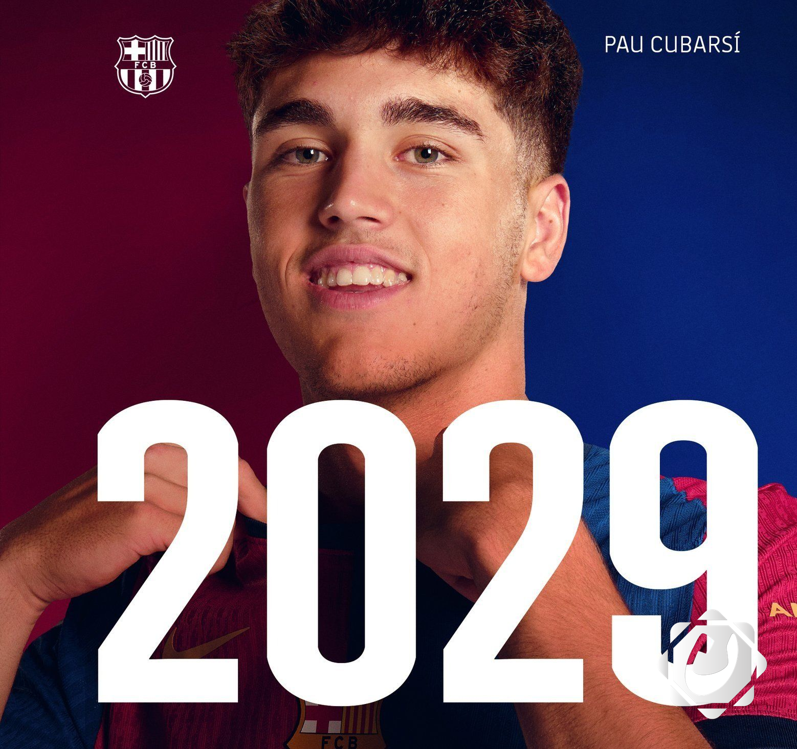 برشلونة يمدد عقد المدافع الشاب كوبارسي حتى 2029