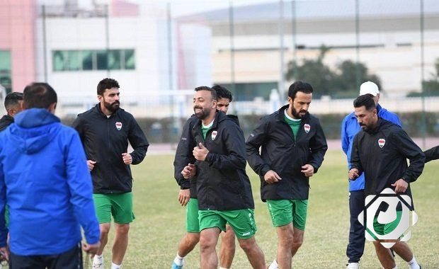 استعدادات منتخب قدامى العراق لمواجهة اليمن في كأس الخليج