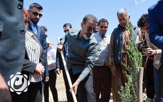 كركوك تطلق مشروع الغابات على مساحة 6 آلاف دونم لتعزيز السياحة