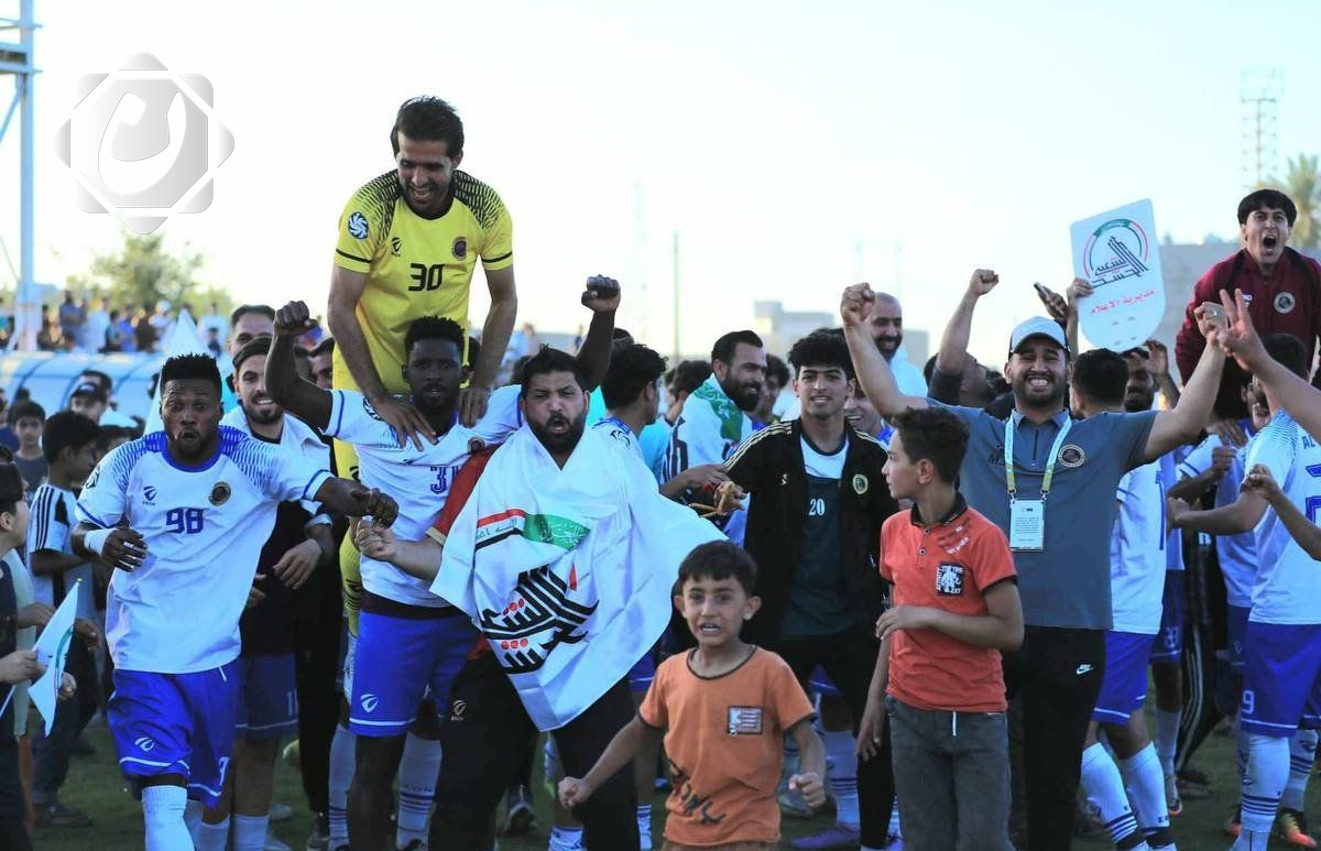 نادي الحشد الشعبي ينضم رسميًا إلى الدوري الممتاز بعد انتصاره على الشرقاط