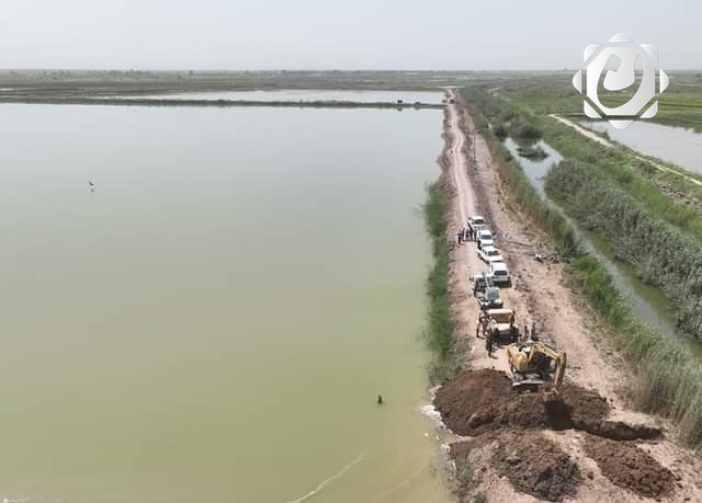 بابل: إنجاز عملية تفريغ بحيرات الأسماك المتجاوزة خلال 20 يوماً