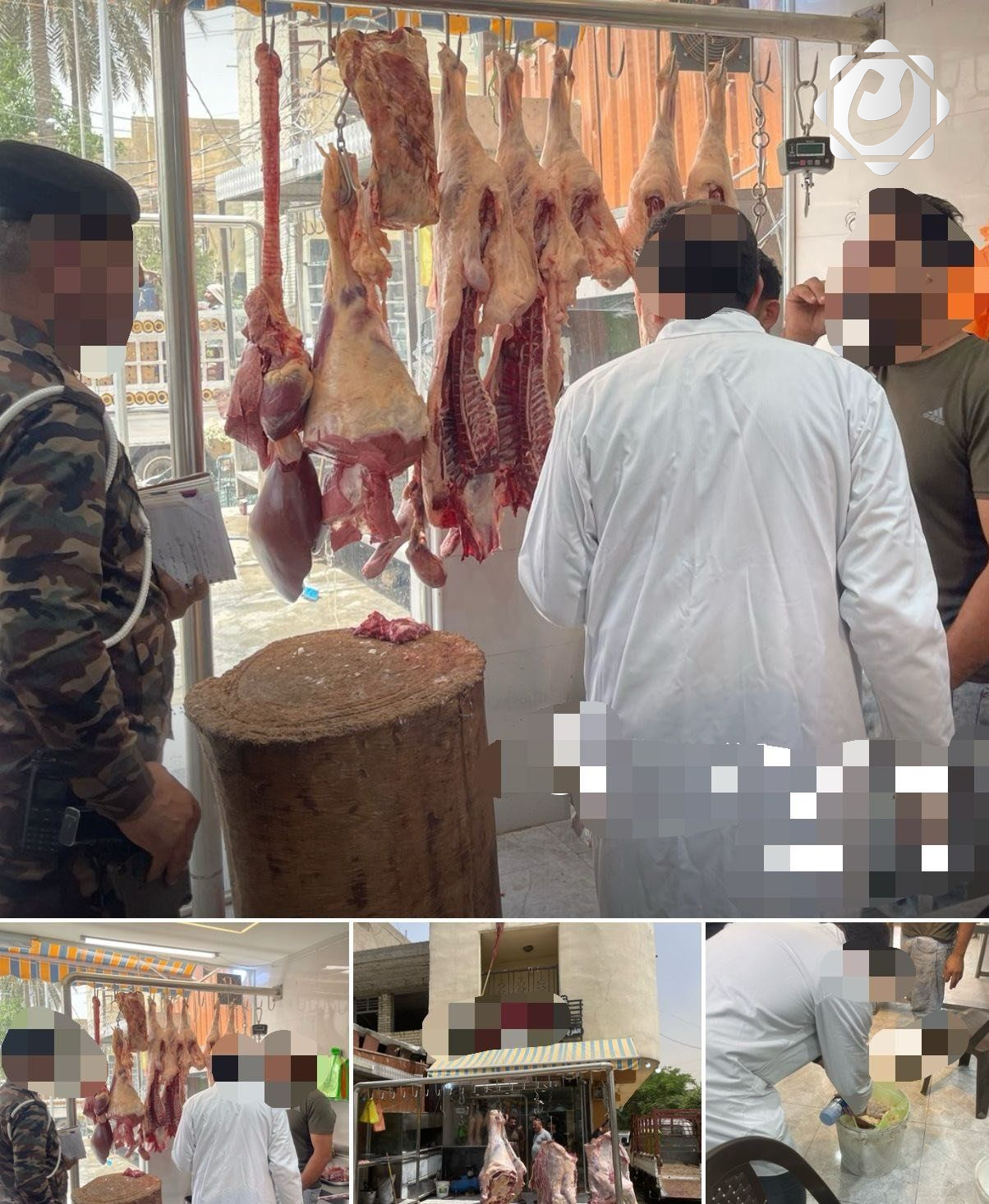 عمليات بغداد تطلق حملة تفتيش شاملة على محال اللحوم والمواد الغذائية