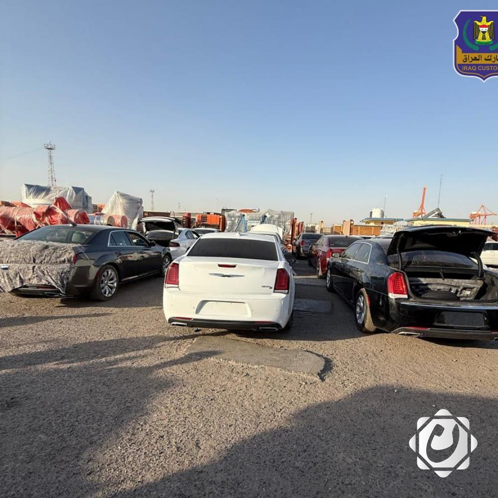 الجمارك العراقية تكشف عن ضبط شاحنات وعجلات مخالفة في عمليات تفتيش مكثفة