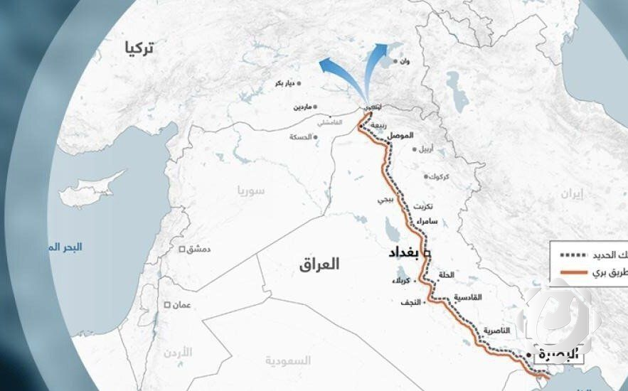 تسليم خرائط الكادسترو لمشروع طريق التنمية لأربع محافظات عراقية