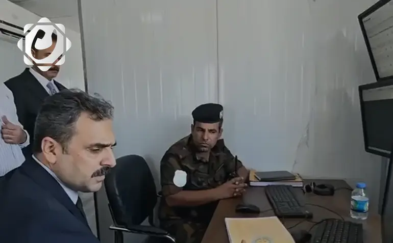 تحسين إجراءات المنافذ الحدودية في نينوى: ربط سونارات السيطرة بغرفة العمليات