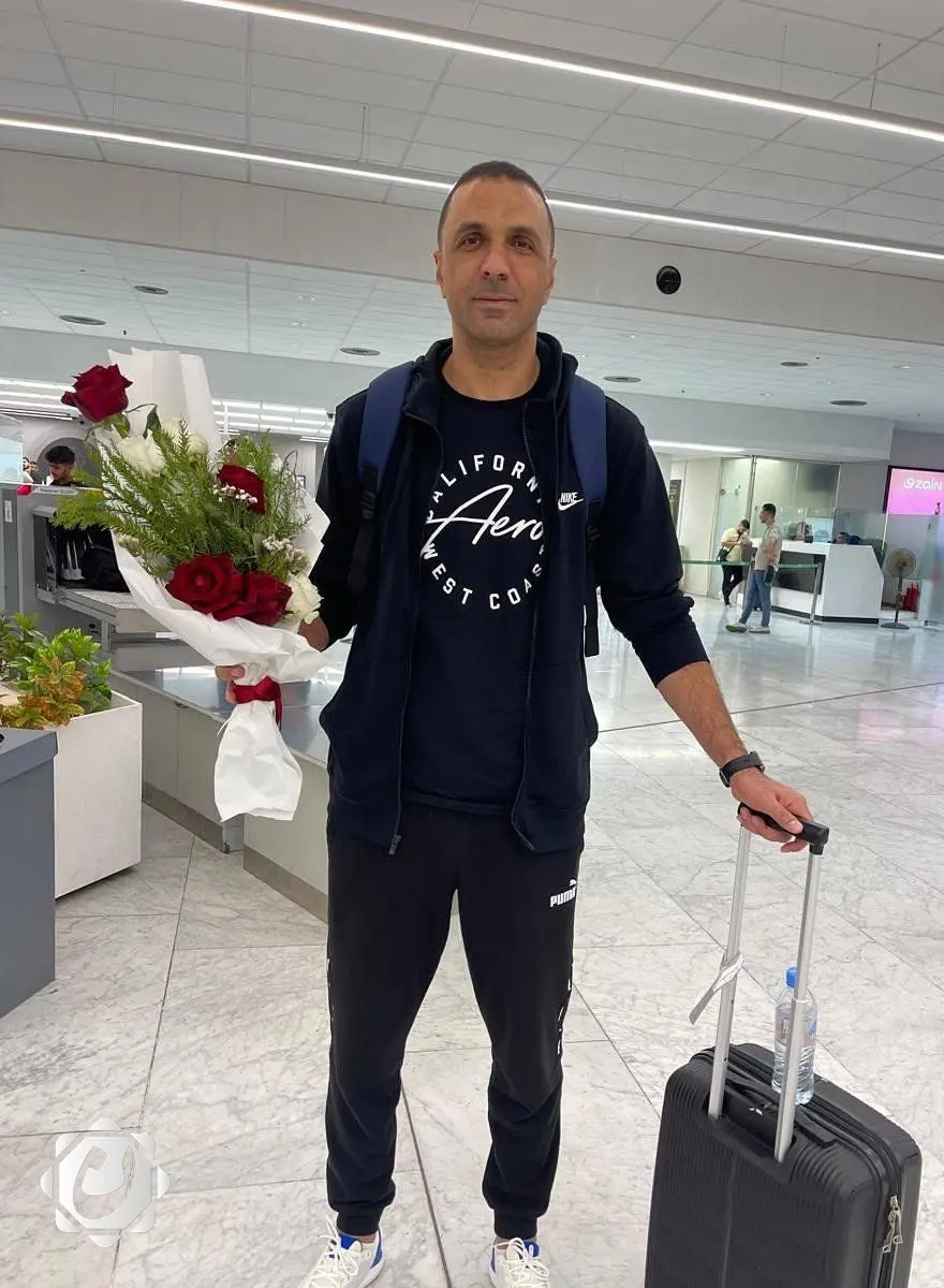 وصول مدرب اللياقة البدنية لفريق القوة الجوية إلى بغداد