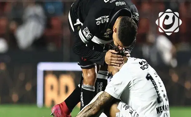 نيمار يذرف الدموع بعد خسارة قاسية مع سانتوس