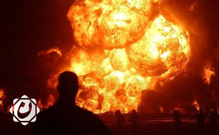 انفجار مقاتلة أمريكية خلال الإقلاع في ماليزيا