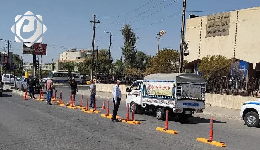 كركوك تطلق حملة لنصب علامات مرورية لتنظيم السير وتقليل الحوادث