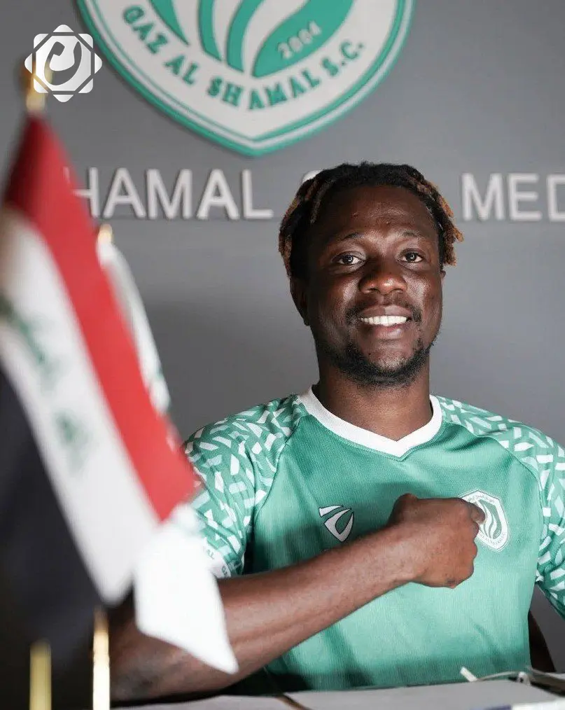 نادي غاز الشمال يعلن تعاقده مع المحترف النيجيري باترك ميزي
