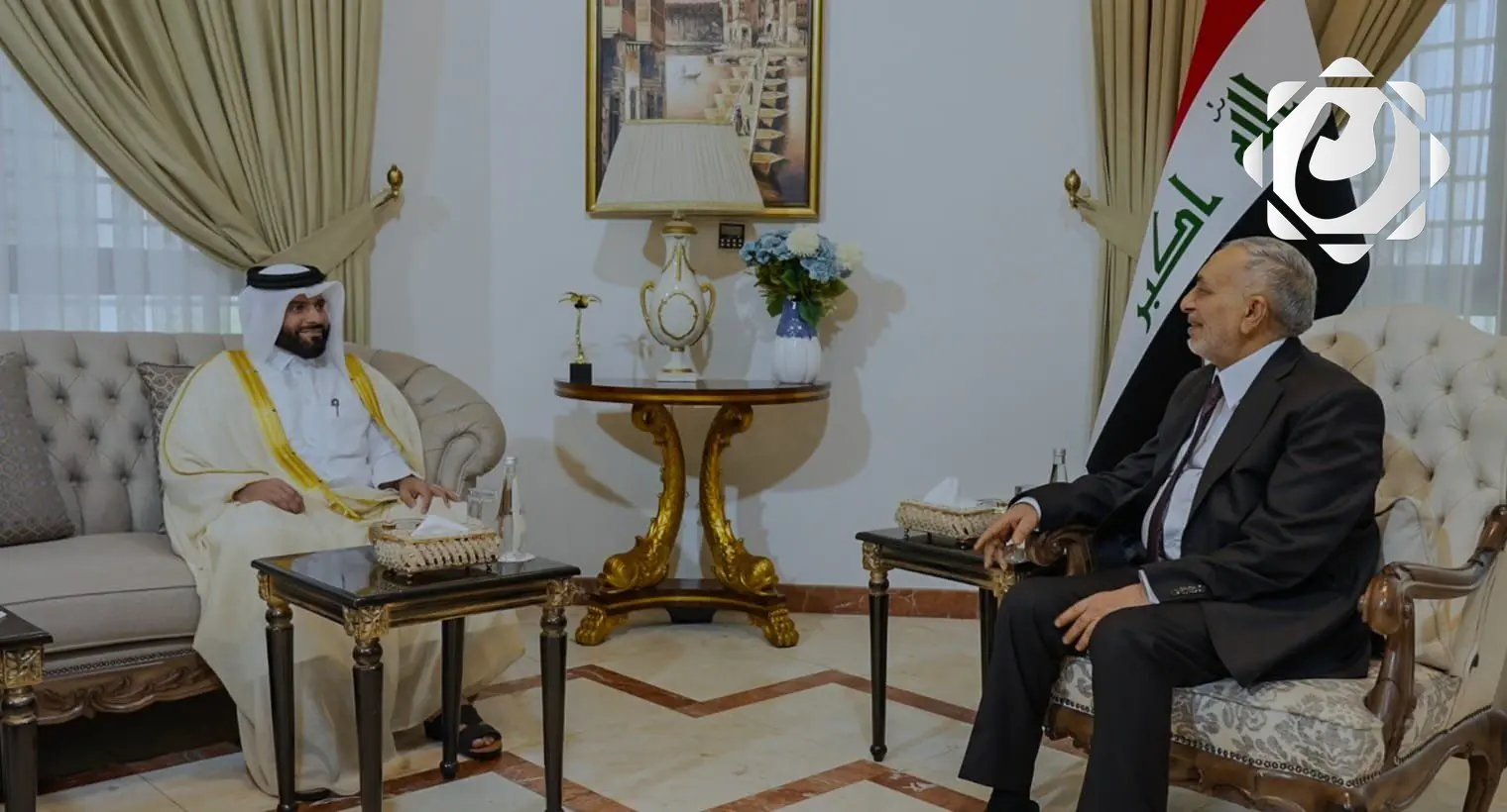 المشهداني يؤكد أهمية دخول الشركات القطرية إلى السوق العراقية