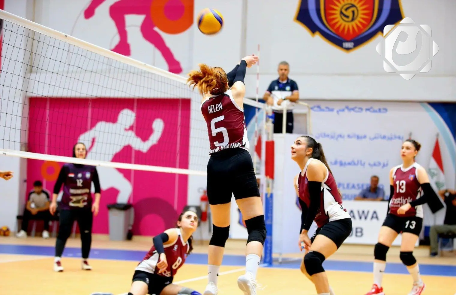 انطلاق الجولة الخامسة من دوري الكرة الطائرة النسوي