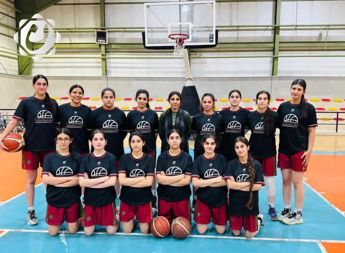 فريق غاز الشمال النسوي لكرة السلة يكثف تدريباته في إيران