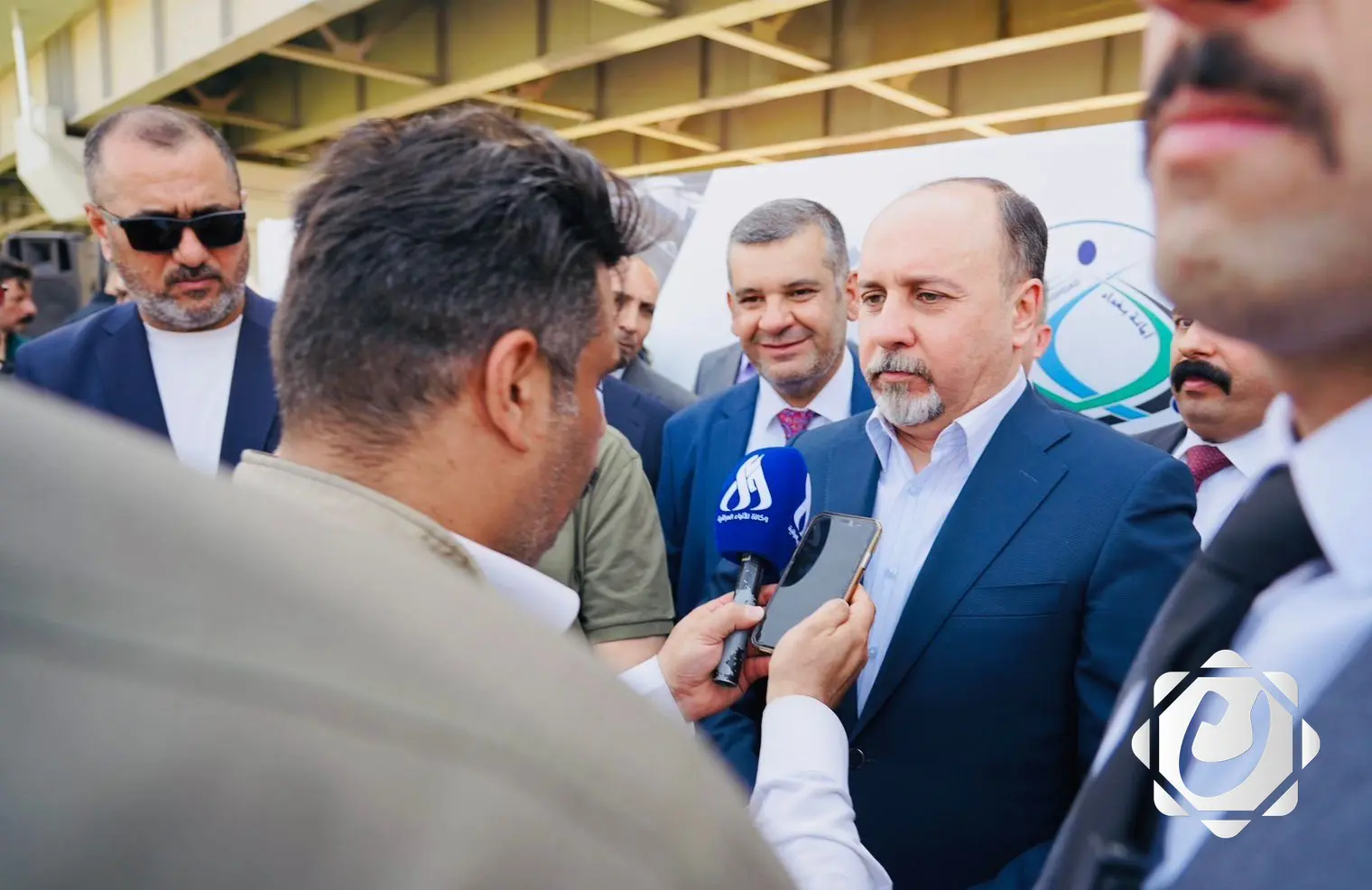 أمين بغداد: إنجاز مجسر الشهيد حارث السوداني في زمن قياسي وإطلاق مشاريع جديدة قريباً