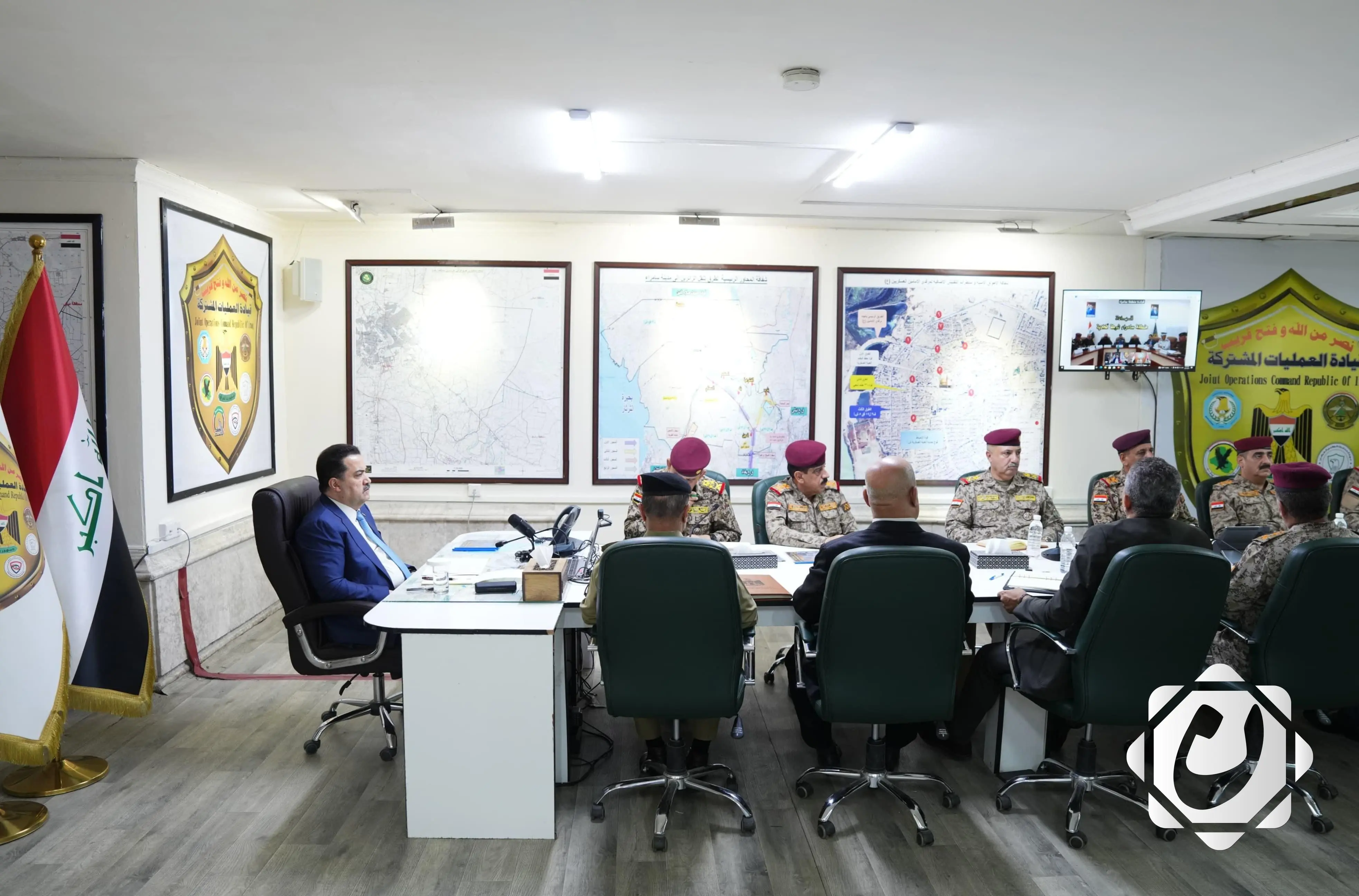 رئيس الوزراء يوجه بتواجد القادة الأمنيين ميدانيا في المحاور المؤدية إلى سامراء