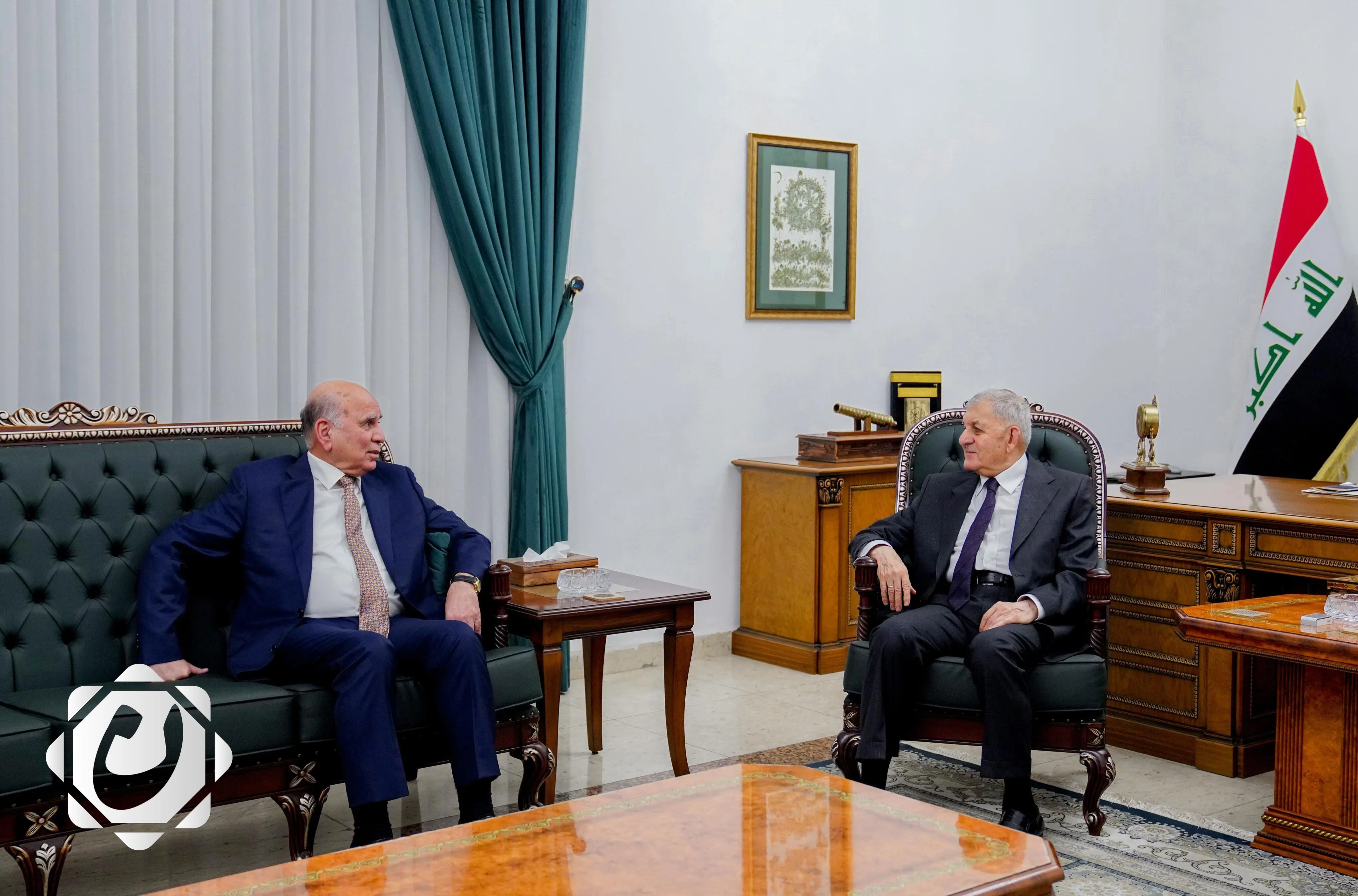 رئيس الجمهورية يؤكد أهمية دور العراق في تخفيف التوترات الدولية