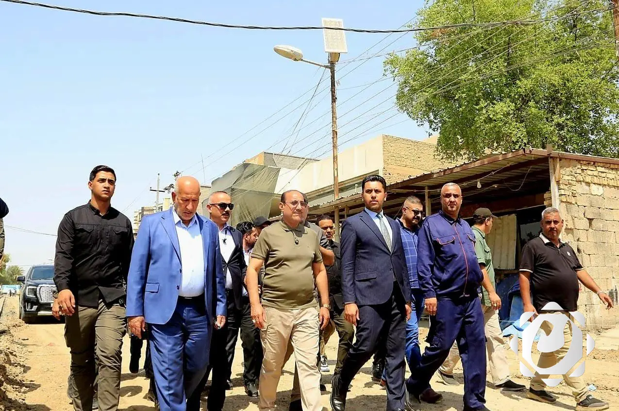 محافظ بغداد يؤكد على تنفيذ مشاريع استراتيجية في مناطق الحسينية