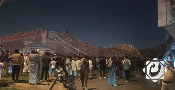 إنهاء عمليات الإنقاذ في جسر الحسينية بكربلاء المقدسة