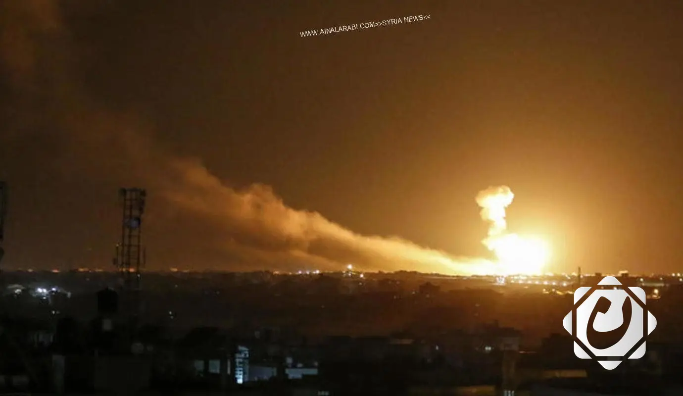 غارات إسرائيلية تستهدف محيط مدينة حمص