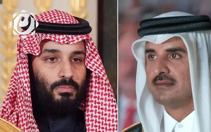 ولي العهد السعودي يدين الهجوم الصهيوني خلال اتصال هاتفي مع أمير قطر