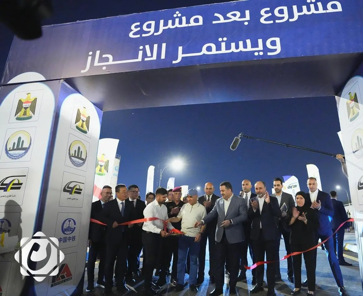 افتتاح مشروع تطوير ساحة النسور في بغداد