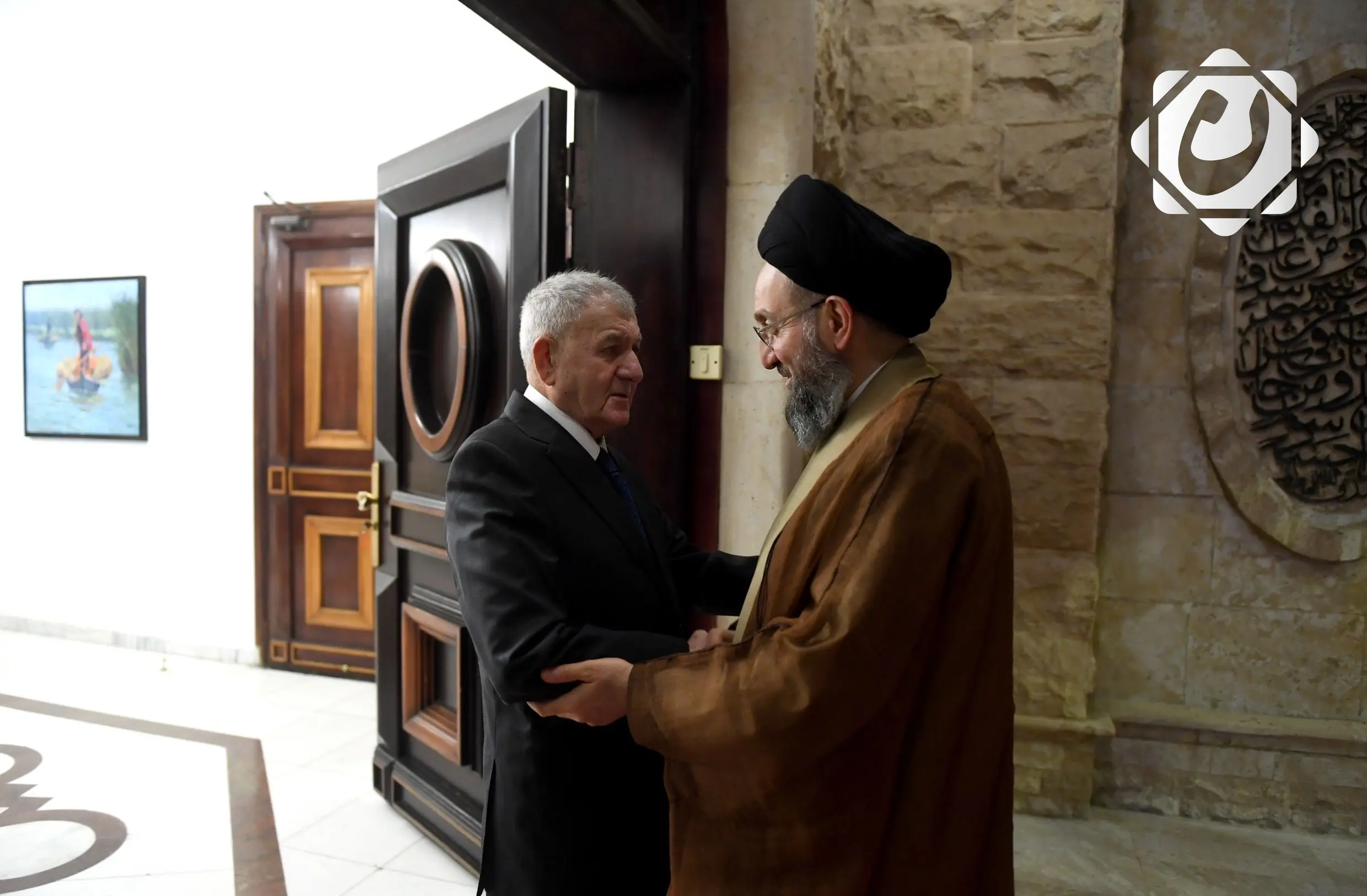 رئيس الجمهورية والحكيم يبحثان تحضيرات الانتخابات البرلمانية