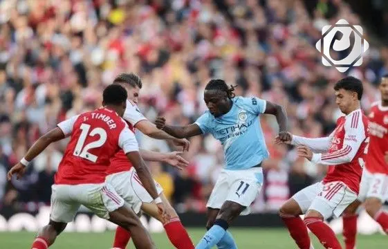 آرسنال يتعادل مع مانشستر سيتي في اللحظات الأخيرة