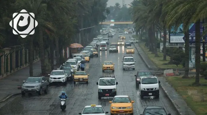 توقعات حالة الطقس في العراق: زخات مطر مرتقبة