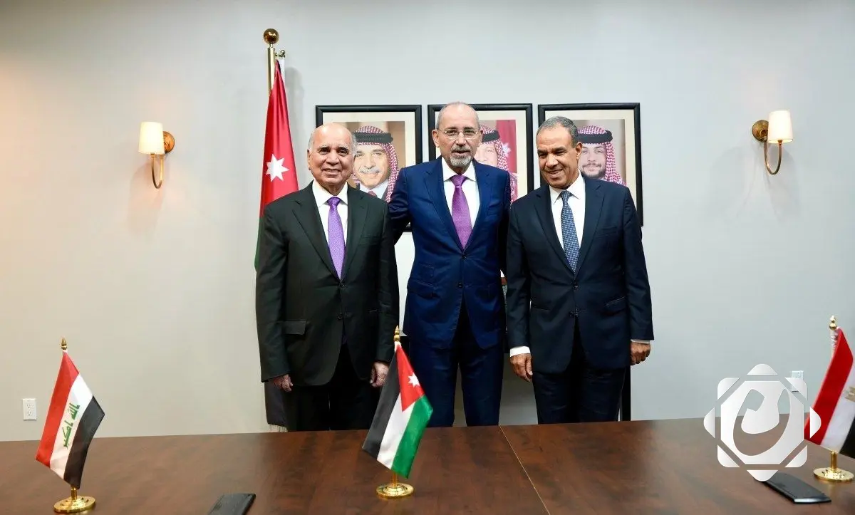 العراق ومصر والأردن يؤكدون تعزيز التعاون الثلاثي لتحقيق الأمن والاستقرار