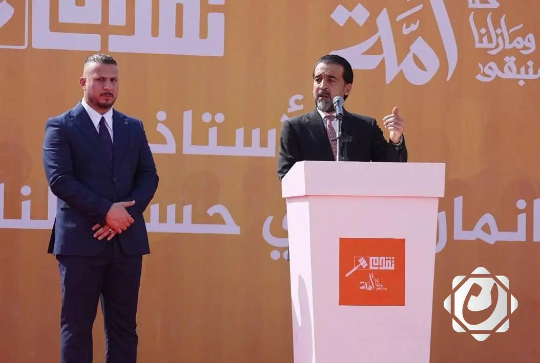 الحلبوسي يشارك في تجمع لدعم مرشح حزب تقدم أنمار مرعي في القيارة