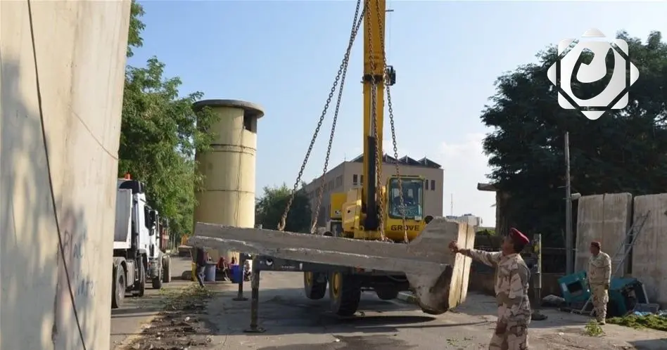 إنجاز رفع 90% من الكتل الكونكريتية في بغداد