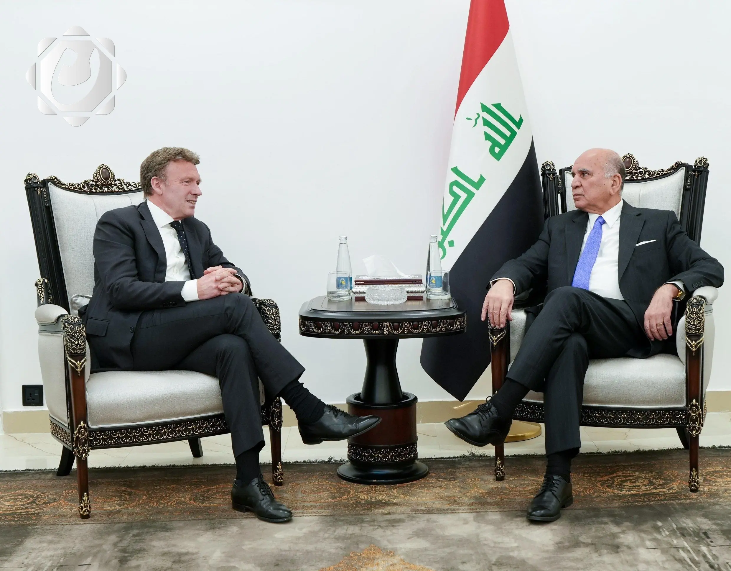 العراق وهولندا يؤكدان على أهمية دعم قيام الدولة الفلسطينية المستقلة