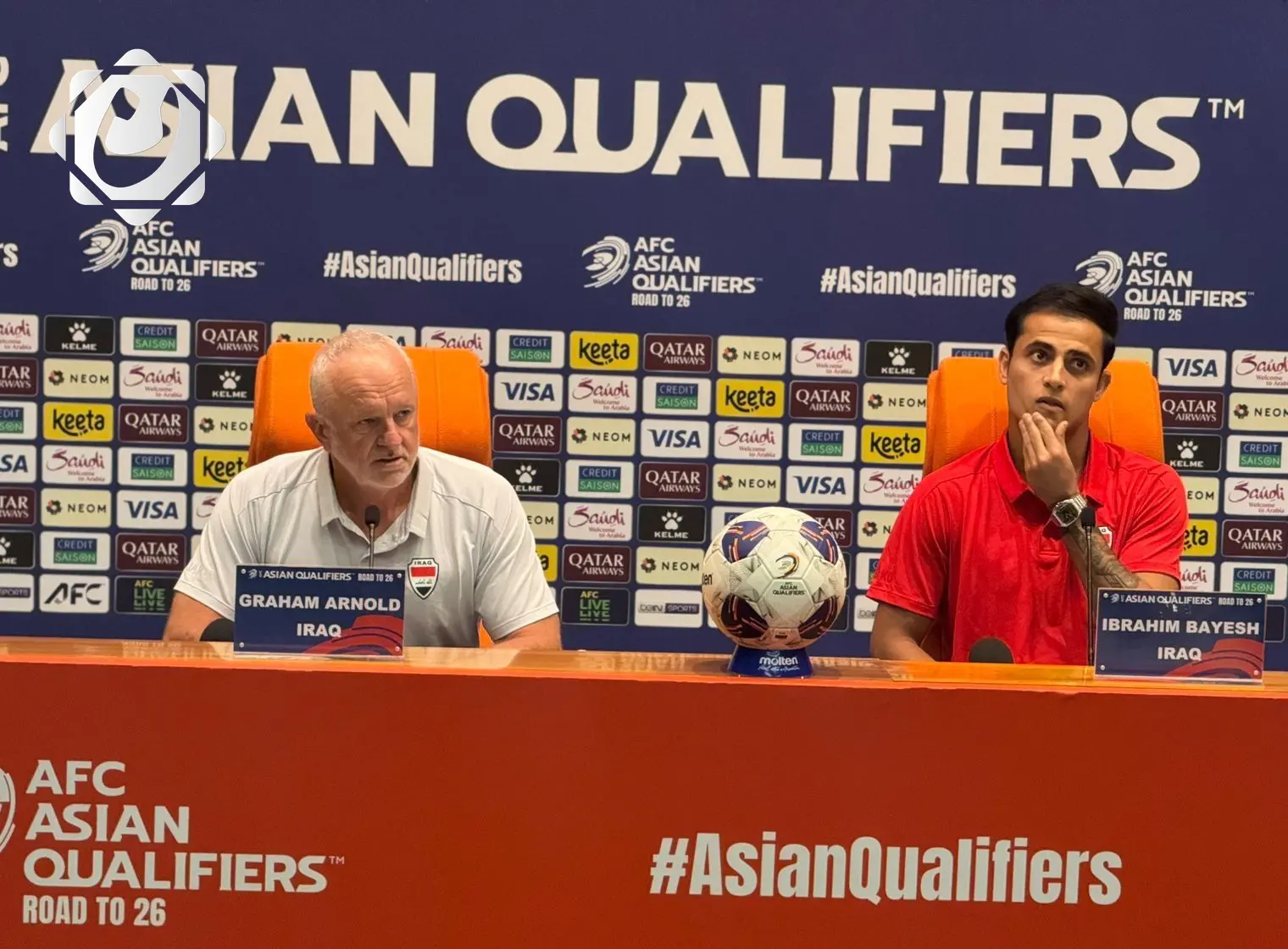 مدرب منتخب العراق: أيمن حسين جاهز للمواجهة أمام السعودية