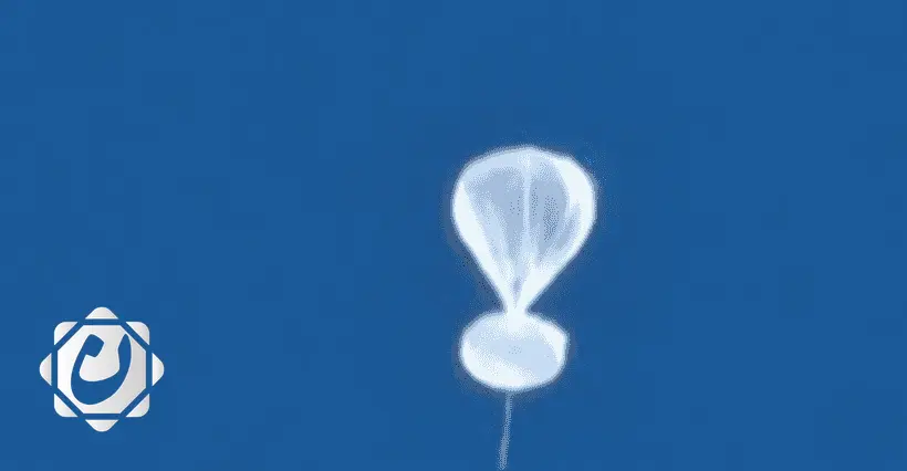 بالونات بيضاء تثير قلق الأمريكيين