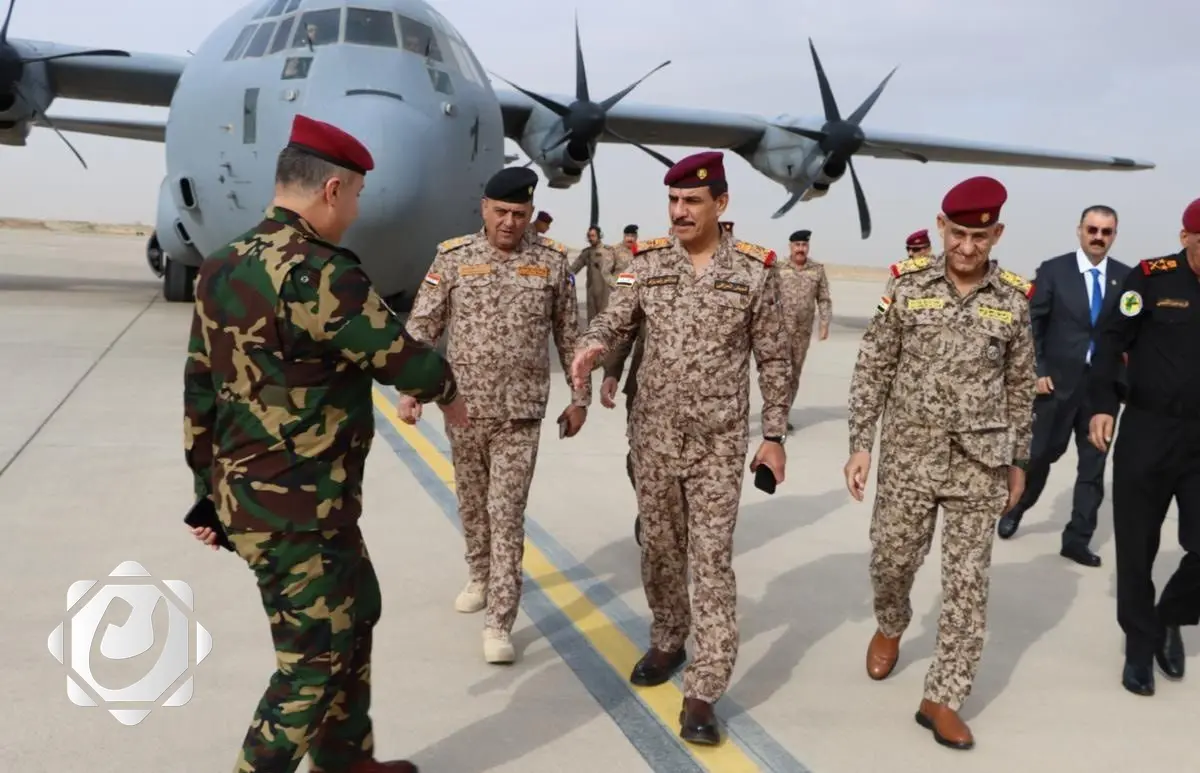 وصول وفد عسكري رفيع برفقة رئيس أركان الجيش إلى إقليم كردستان