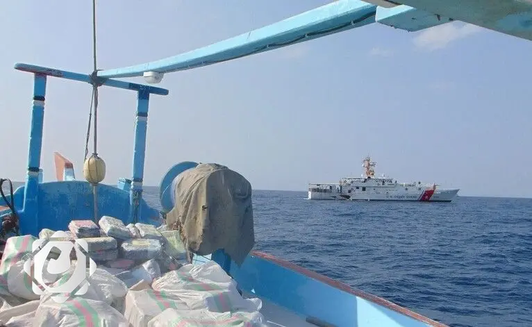 ضبط مخدرات في بحر العرب بقيمة تتجاوز مليار دولار