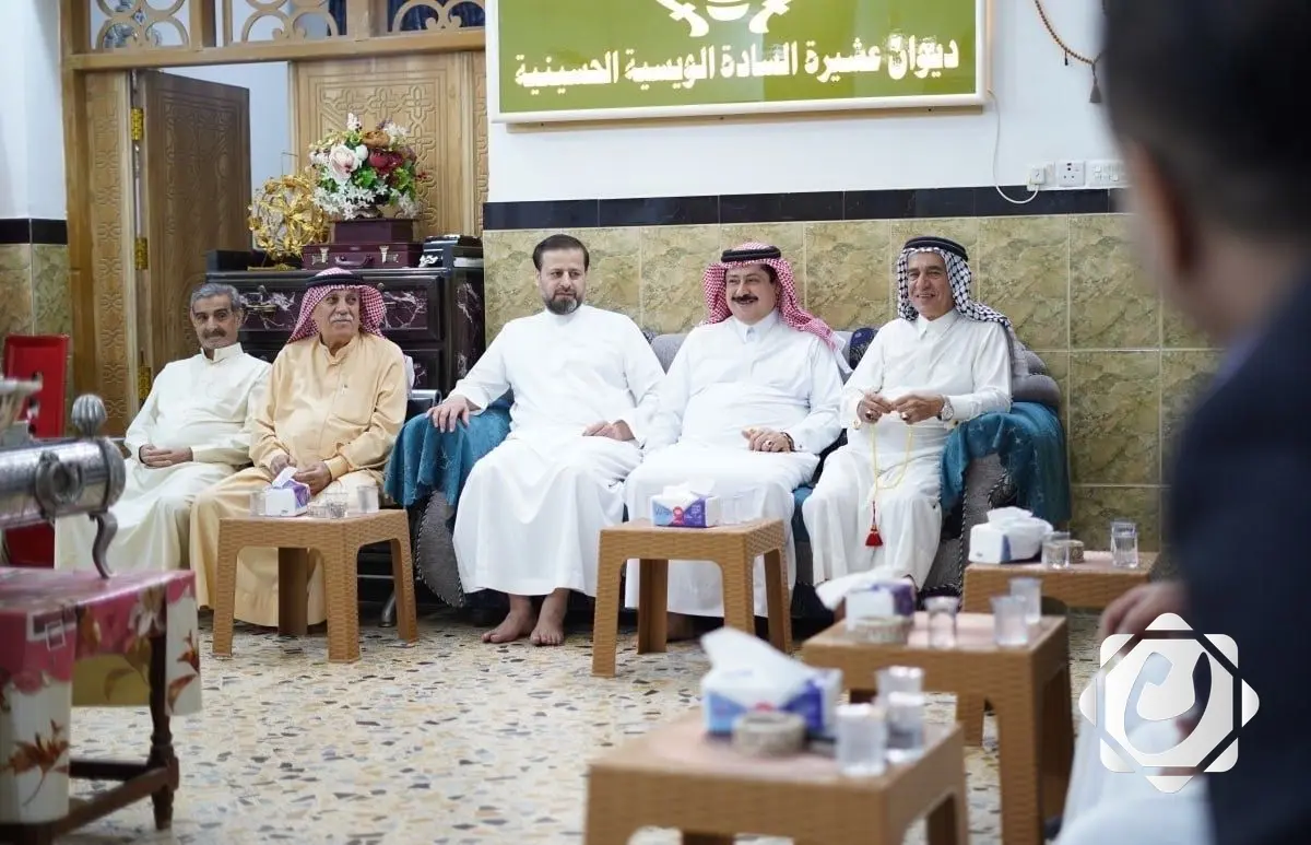 أحمد الجابري يزور مضيف الويسية في الرمادي ويشدد على أهمية التواصل مع المواطنين