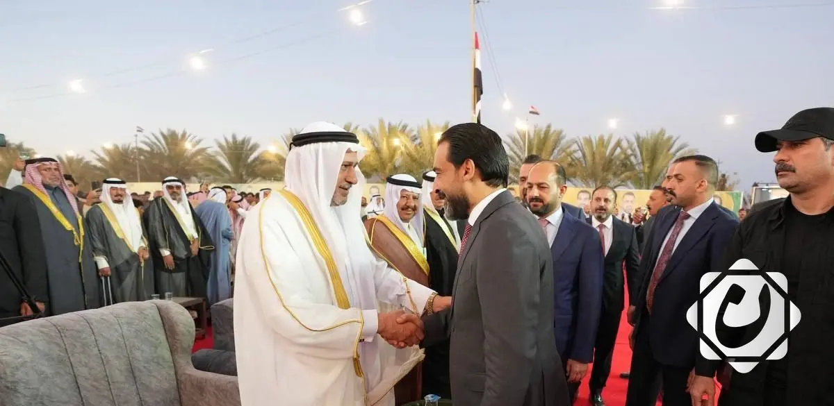 الحلبوسي ومحافظ الأنبار يشاركان في تجمع لدعم مرشح الحزب أحمد رشيد السلماني