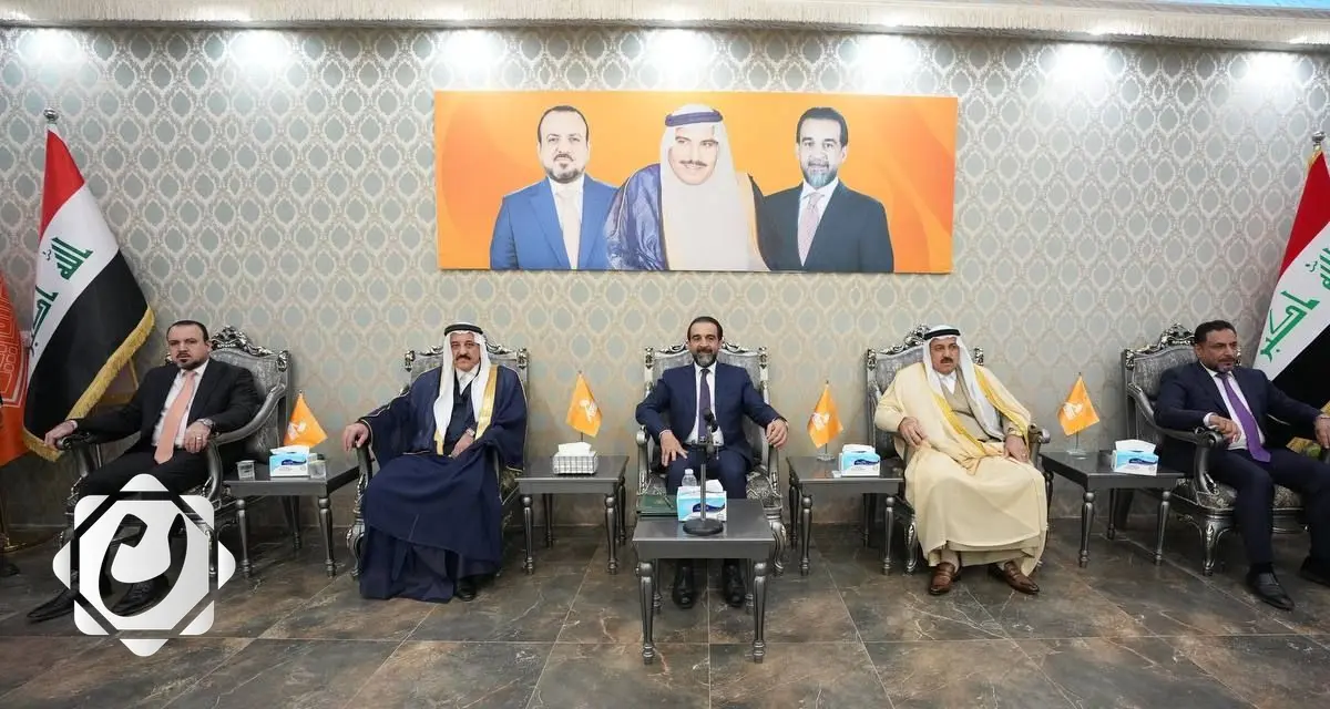 رئيس حزب تقدم يشارك في تجمع لدعم مرشح الحزب مقدام الجميلي