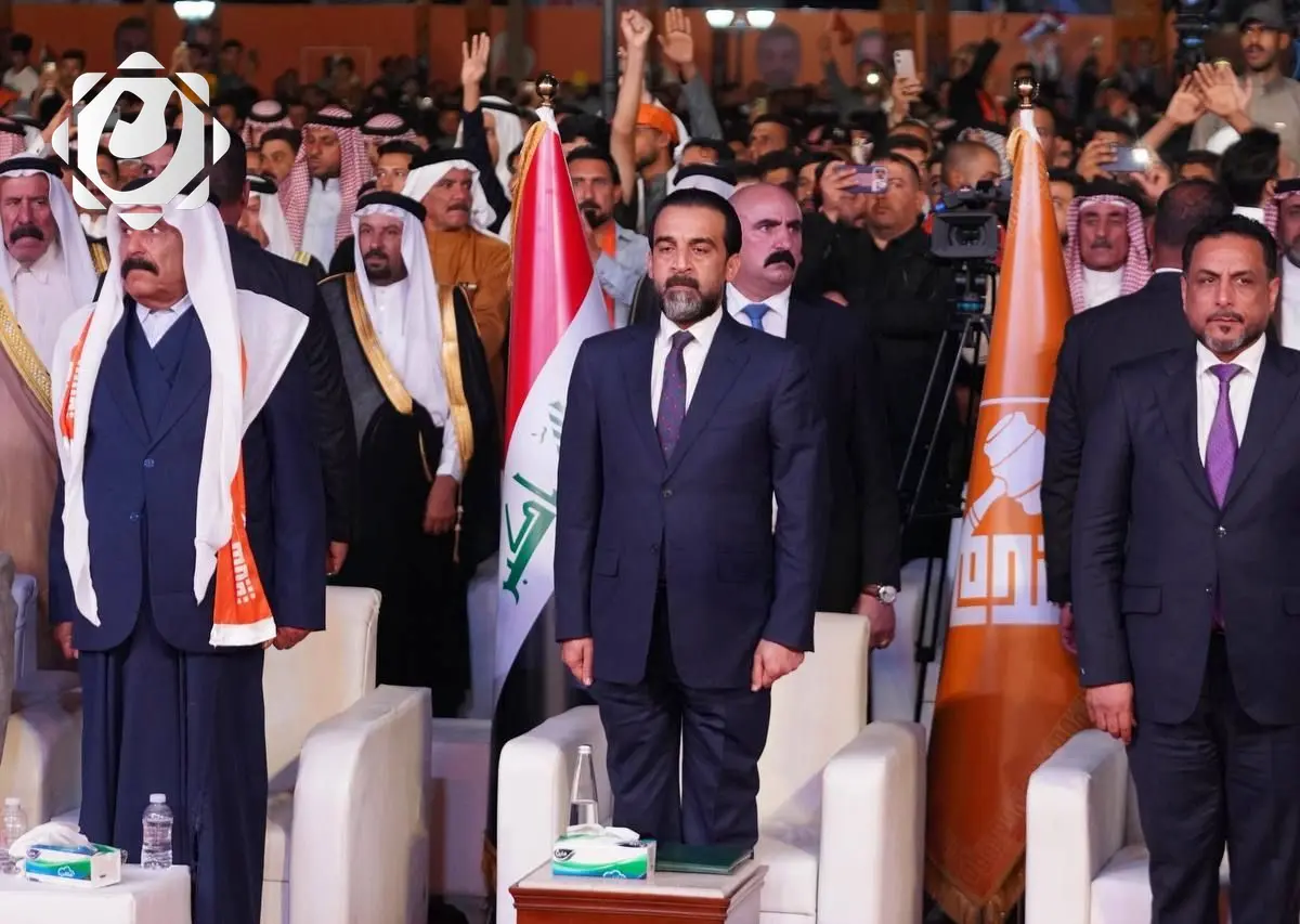 الحلبوسي يشارك في تجمّع جماهيري لدعم مرشَّح الحزب في بيجي