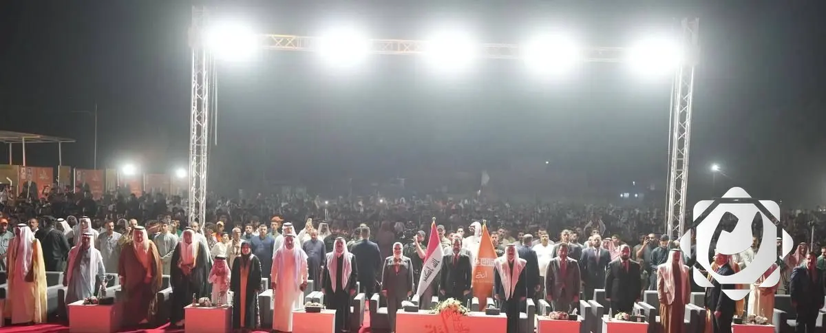 الرئيس الحلبوسي يشارك في تجمع جماهيري لدعم مرشحة حزب تقدم ريم العبيدي