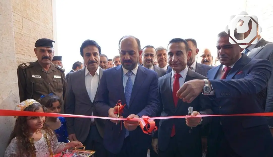 محافظ الأنبار يفتتح مشاريع خدمية وصحية ومائية جديدة