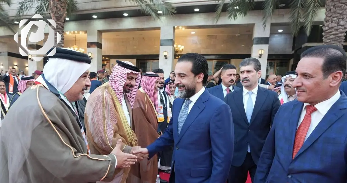 الحلبوسي يشارك في تجمع جماهيري لدعم مرشح الحزب حميد الشمري