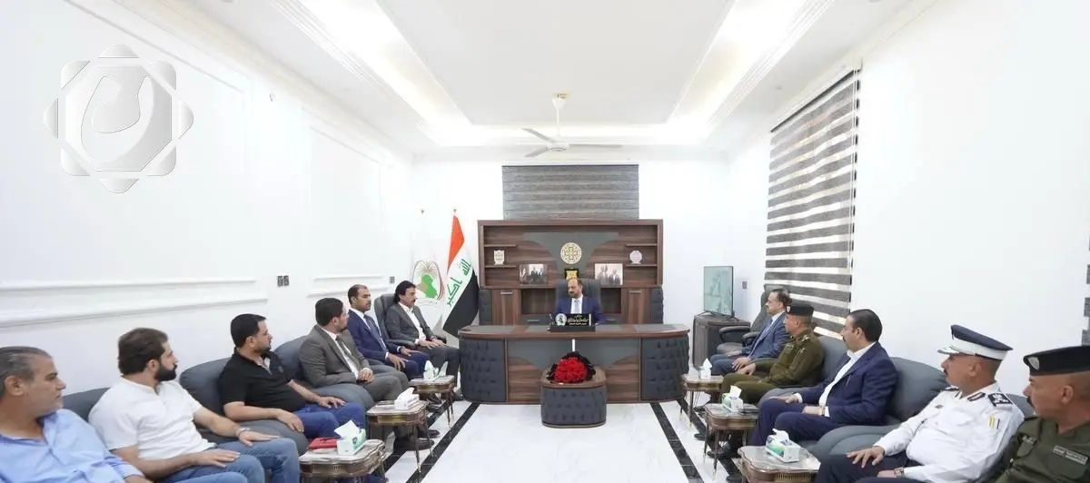 محافظ الأنبار يزور ناحية السلام لمناقشة الواقع الخدمي