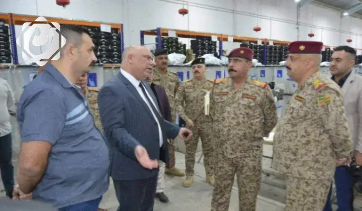 قائد عمليات نينوى يزور مخازن المفوضية العليا للانتخابات