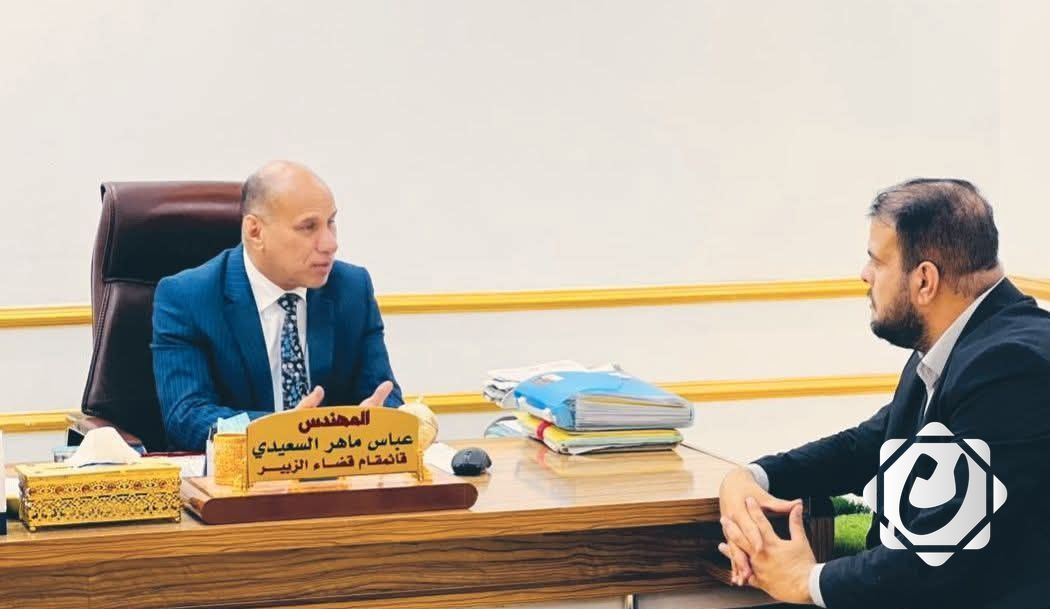 زيارة رئيس المجلس التنفيذي لمؤسسة مدنيون إلى حكومة الزبير المحلية