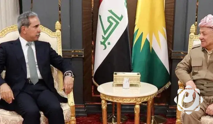 فائق زيدان وبارزاني يبحثان مستجدات الانتخابات وتشكيل الحكومة