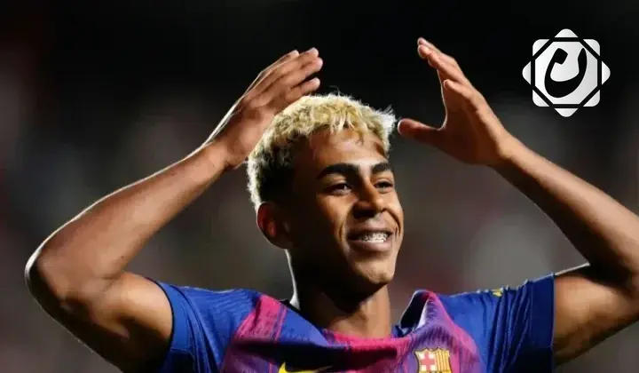 لاعب برشلونة لامين جمال يتوج بجائزة ألفريدو دي ستيفانو